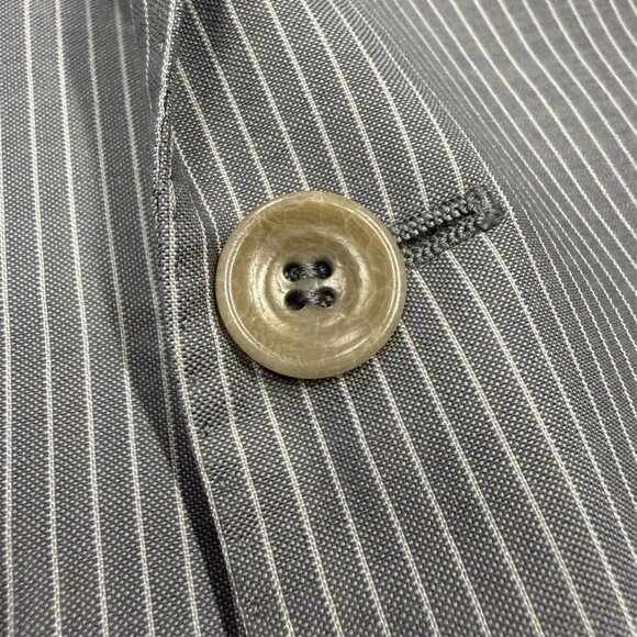 Pal Zileri Suit LAB Grey Striped 2pc Slim Fit Made in Italy Wool 42 R 34x30 - Picture 5 of 13